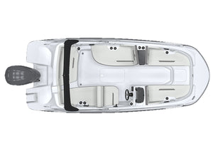 HURRICANE SUNDECK SPORT 185(18 FT) BOAT WITH TRAILER