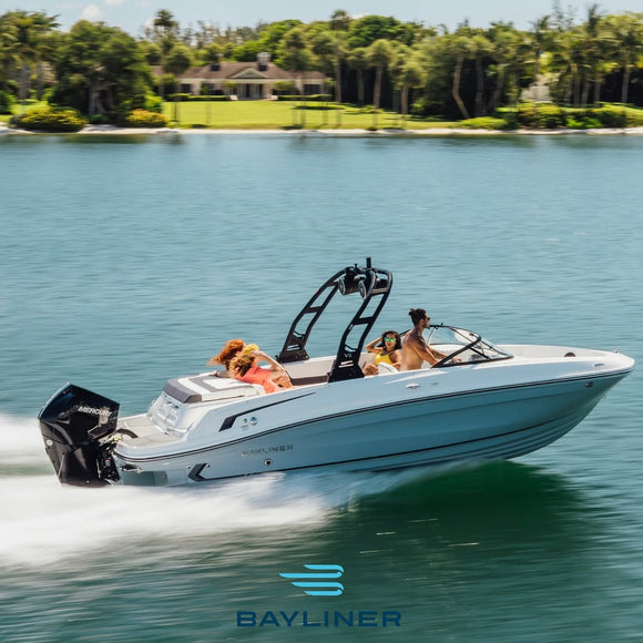 BAYLINER VR6 (23 FT) BOAT WITH TRAILER HULL GRAY