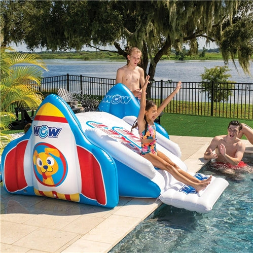 Wow Rocket Pool Slide