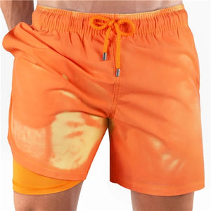 CAPELLE MIAMI-Switch-Adult Yellow/Orange-Temperature Reactive Swim