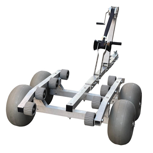 Beach Motorboat trailer 7ft with Training Wheel (4 Tire)