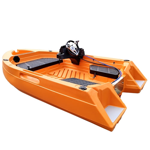 Plastic Boat 9ft With Console & Steering
