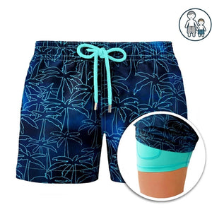 CAPELLE MIAMI Collins Boys-Foggy Palms Hybrid Short 3-4 Boys
