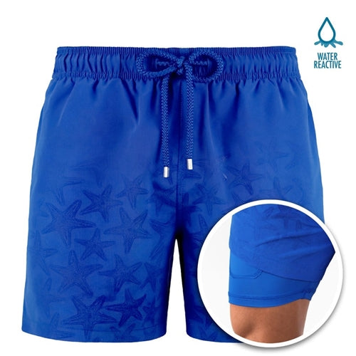 CAPELLE MIAMI-Magic Blue Stars- Water Reactive Swim
