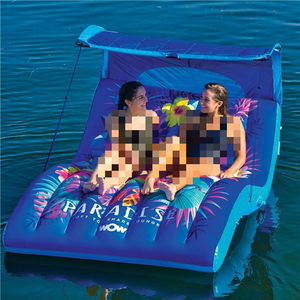 Paradise Lounger With Canopy 2P