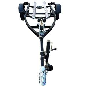 Excavator boat Trailer-Black