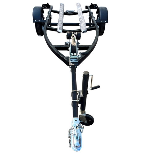 Excavator boat Trailer-Black