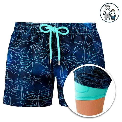 Collins Boys Foggy Palms - Short