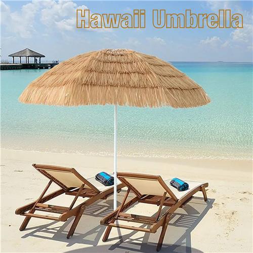 Beach Straw Umbrella 180cm