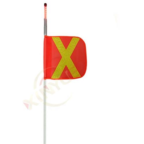 Safety Flagpole / TOP Light Warning Whips